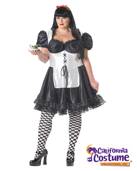 Plus Size Malice In Wonderland Costume for Adult - Click Image to Close