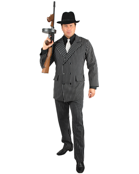 Mafia Male Adult Costume - Click Image to Close