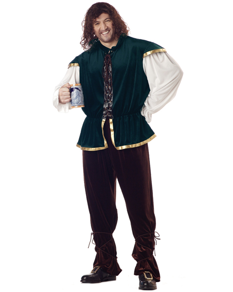 Adult Plus Size Tavern Man Costume