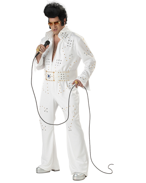 Mens Plus Size Rockstar Legend Costume - Click Image to Close