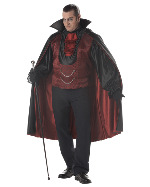 Count Bloodthirst Adult Plus Costume - Click Image to Close