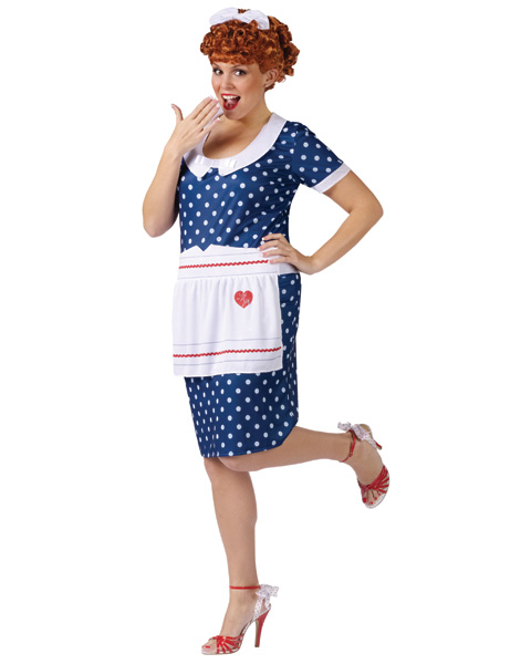 I love Lucy Sassy Lucy Plus Size Costume - Click Image to Close