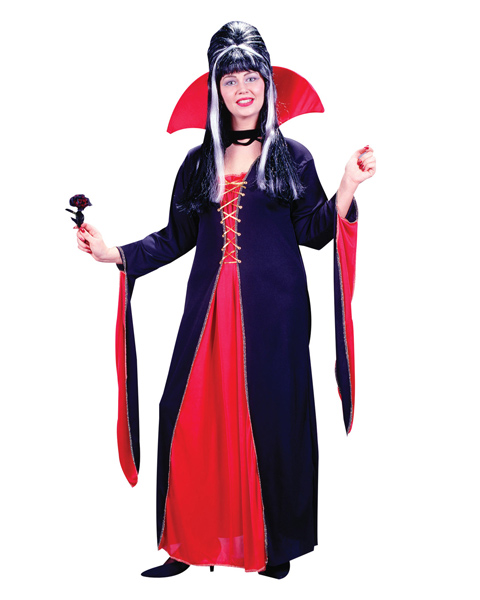 Victorian Vampiress Plus Size Costume for Women - Click Image to Close