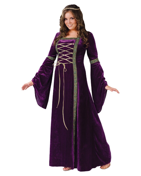 Renaissance Lady Plus Size Costume - Click Image to Close