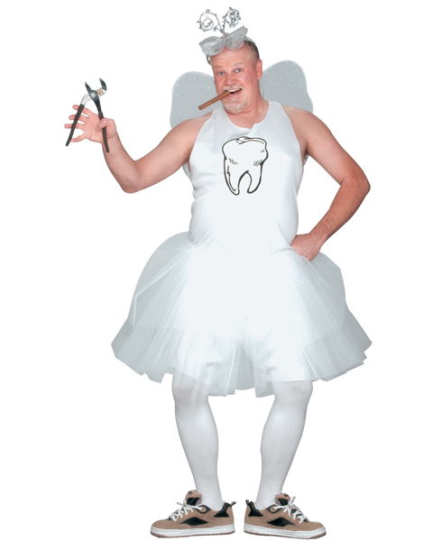 Plus Size Tooth Fairy Costume for Adult - Click Image to Close