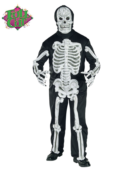 Skeleton Size Costume for Adults