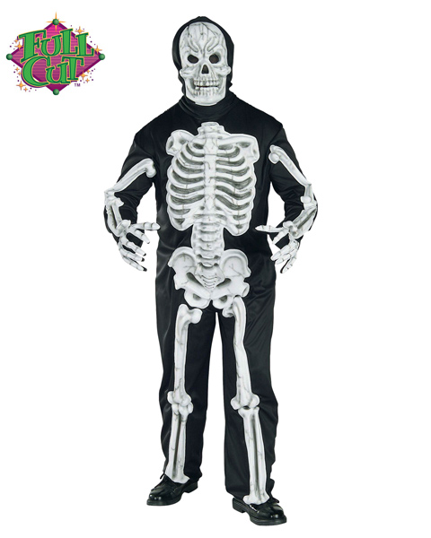 Skeleton Size Costume for Adults - Click Image to Close