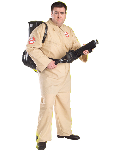 Ghostbusters Plus Size Costume for Men - Click Image to Close