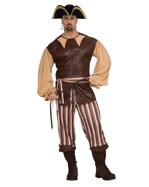 Plus Size Caribbean Pirate Costume