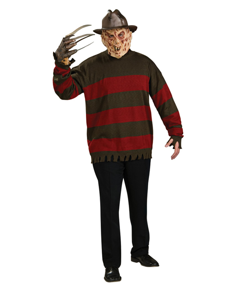 Plus Size Freddy Sweater Costume - Click Image to Close