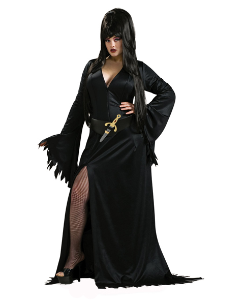 Plus Size Elvira Costume - Click Image to Close