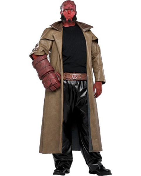 Hellboy Costume For Adult - Click Image to Close