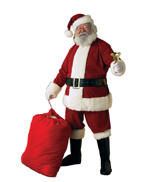 Adult Deluxe Velvet X-Large Santa Suit