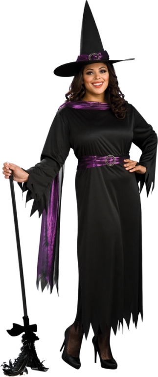 Plus Size Witch Costume - Click Image to Close