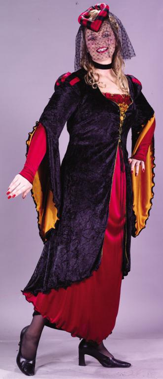 Renaissance Countess Plus Size Adult Costume - Click Image to Close