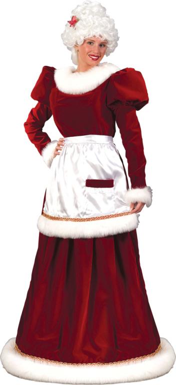 Mrs Claus Plus Size Costume - Click Image to Close