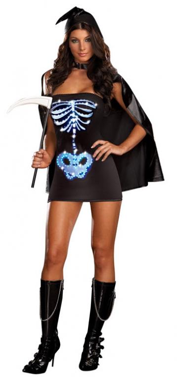 Sexy Skeleton Costume - Click Image to Close