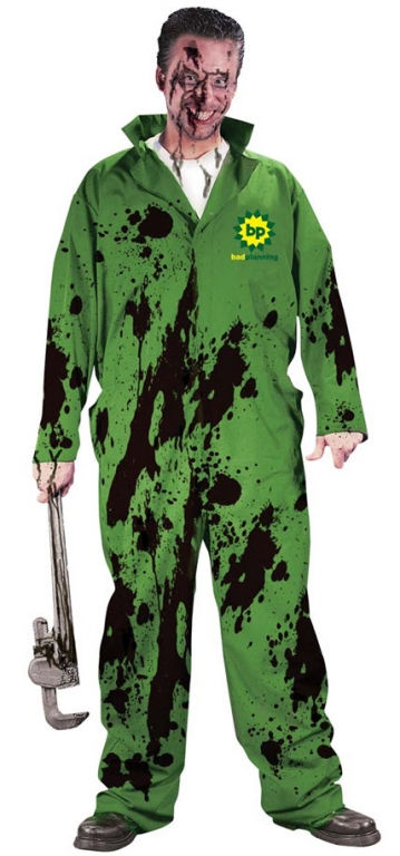 Bad Planning BP Plus Size Adult Costume - Click Image to Close