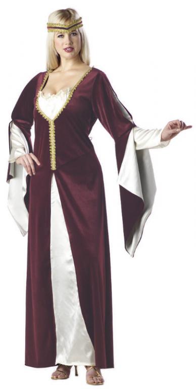 Regal Princess Plus Size Adult Costume - Click Image to Close