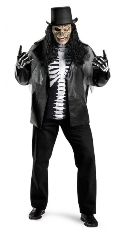 Skeleton Rocker Costume - Click Image to Close