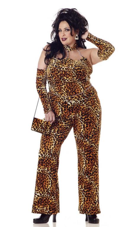 Fine Foxy Mama Plus Size Adult Costume - Click Image to Close