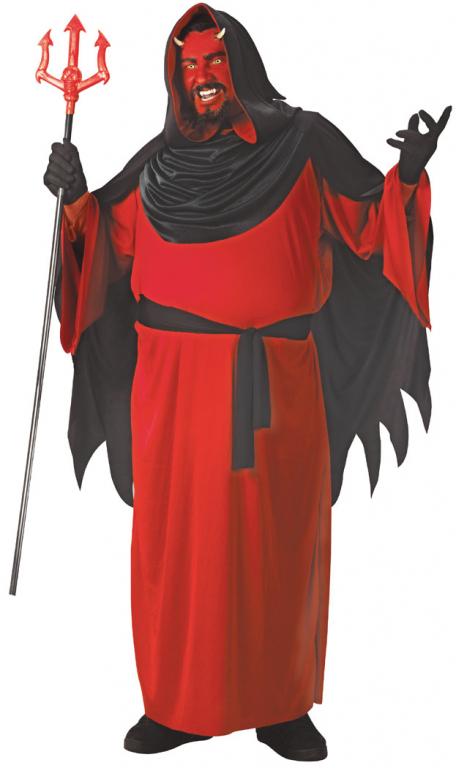 Emperor Of Darkness Plus Size Adult Costume - Click Image to Close