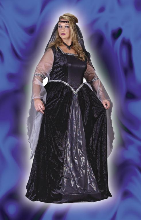 Queen Of The Night Plus Size Adult Costume - Click Image to Close