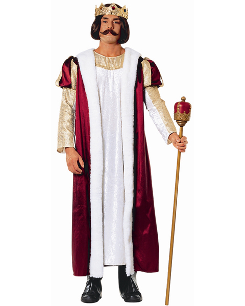 Mens Plus Elegant King Costume