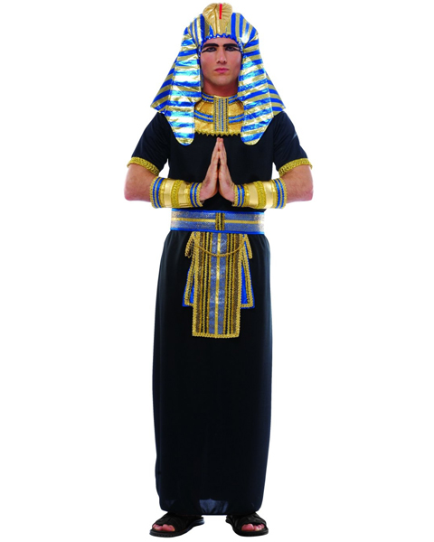 Mens Plus Pharaoh Costume - Click Image to Close