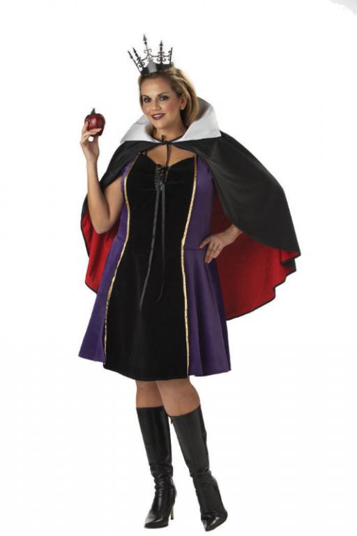 Sexy Evil Queen Plus Size Adult Costume - Click Image to Close