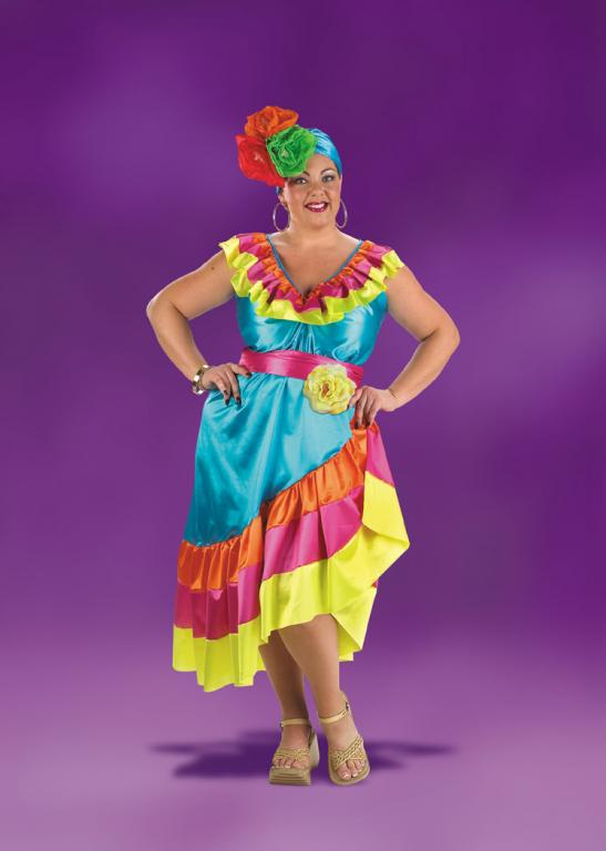 Tropical Plus Size Costume - Click Image to Close