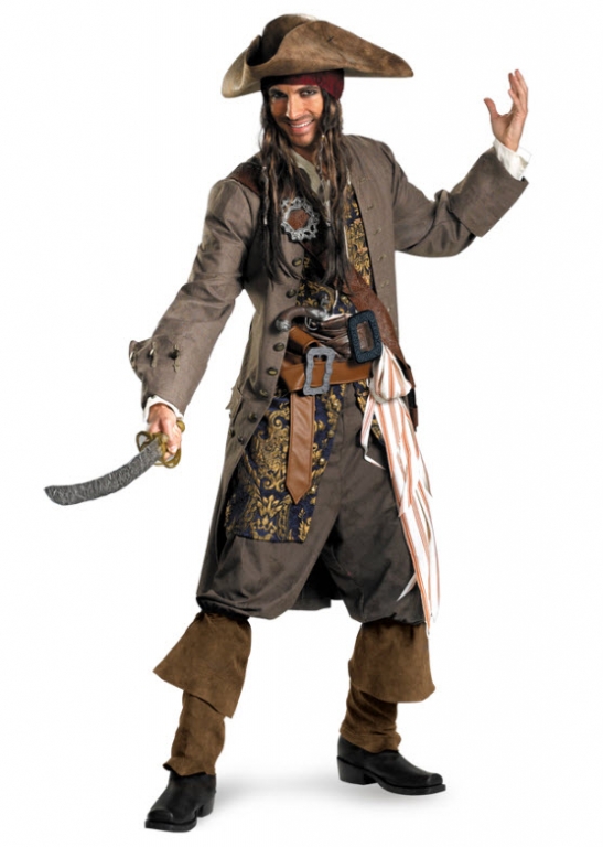 Jack Sparrow Rental Quality Costume