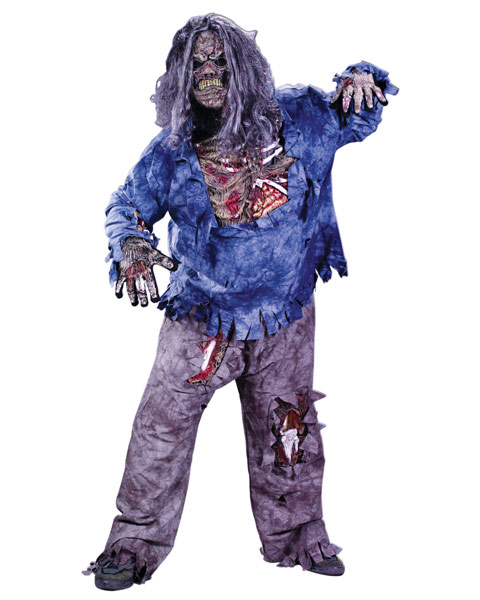 Plus Size Zombie Mens Costume