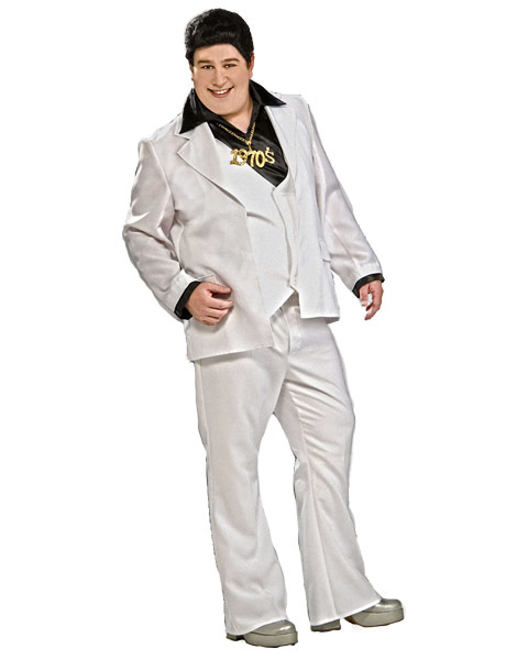 Adult Plus Size Disco Fever Costume