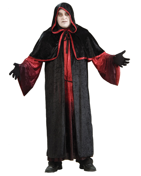 Adult Plus Size Robed Demon Costume - Click Image to Close