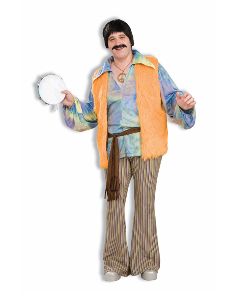 Mens Plus Size 60s Singer Costume - Click Image to Close