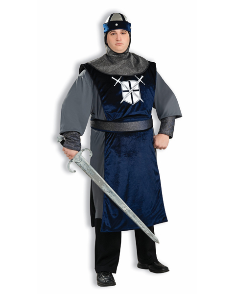 Mens Plus Size Crusader Costume - Click Image to Close