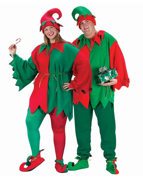 Plus Size Economy Elf Set Costume