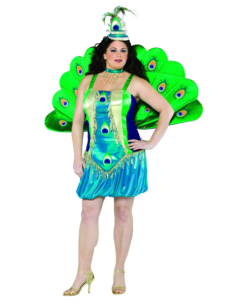 Plus Size Peacock Costume for Adult