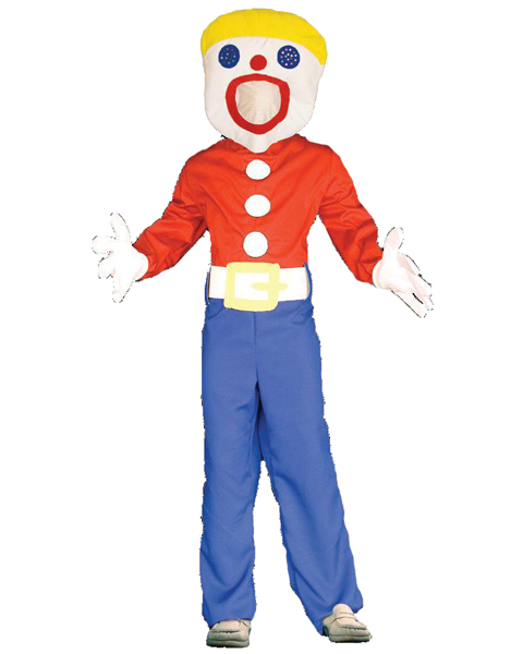 Mens Plus Size Mr. Bill Adult Costume