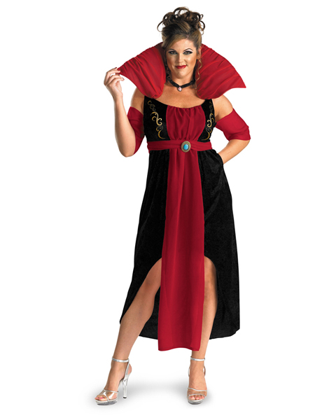 Adult Plus Size Queen of Darkness Costume