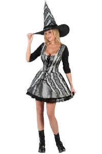 Goth Rose Witch Plus Size Adult Costume - Click Image to Close