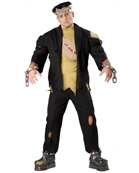 Plus Size Elite Monster Mens Costume - Click Image to Close