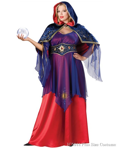 Mystical Sorceress Plus Size Womens Costume - Click Image to Close