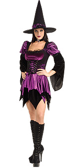 Sexy Plus Size Witch Costume