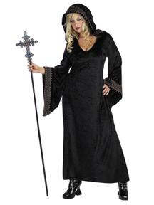 Gothic Priestess Plus Size Costume - Click Image to Close