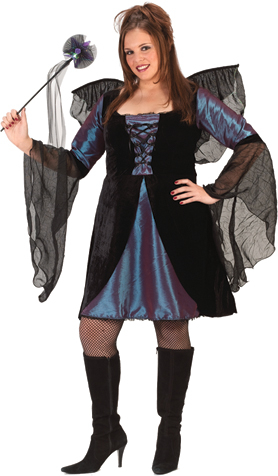 Sweet & Sexy Fairy Plus Size Adult Costume - Click Image to Close