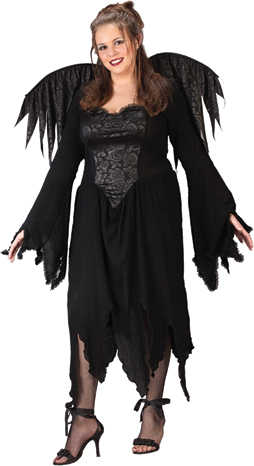 Black Rose Fairy Plus Size Adult Costume