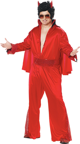Red Hot Idol Plus Size Adult Costume