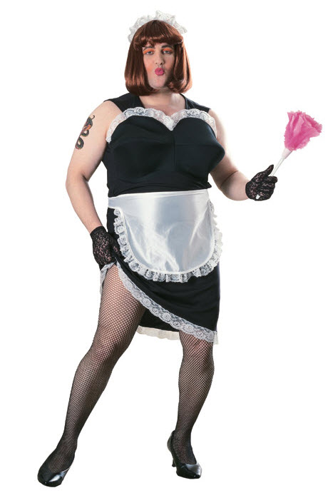 Big French Maid Costume - Click Image to Close